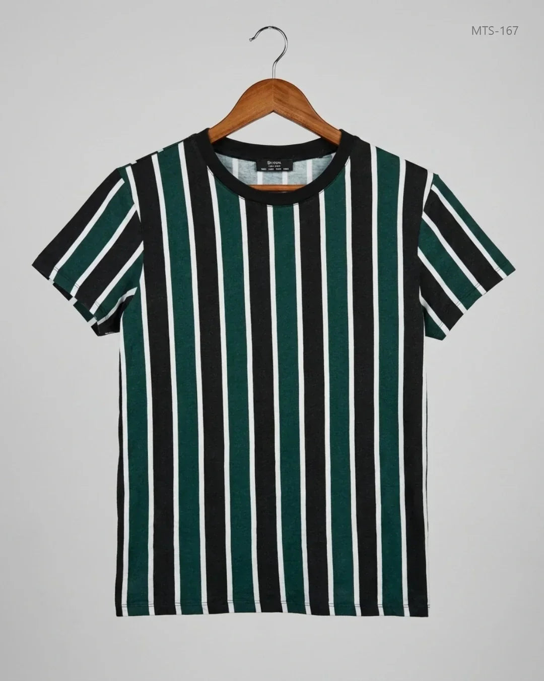 Preloved Premium Mens Tshirts by Bershka, Green Cotton for Men - OTS Thrift Shop Lahore Pakistan
