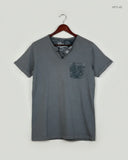 Mens Tshirts | Petrol Industries | Preloved Branded | Grey Cotton | Excellent | OTS Thrift Store Lahore Pakistan