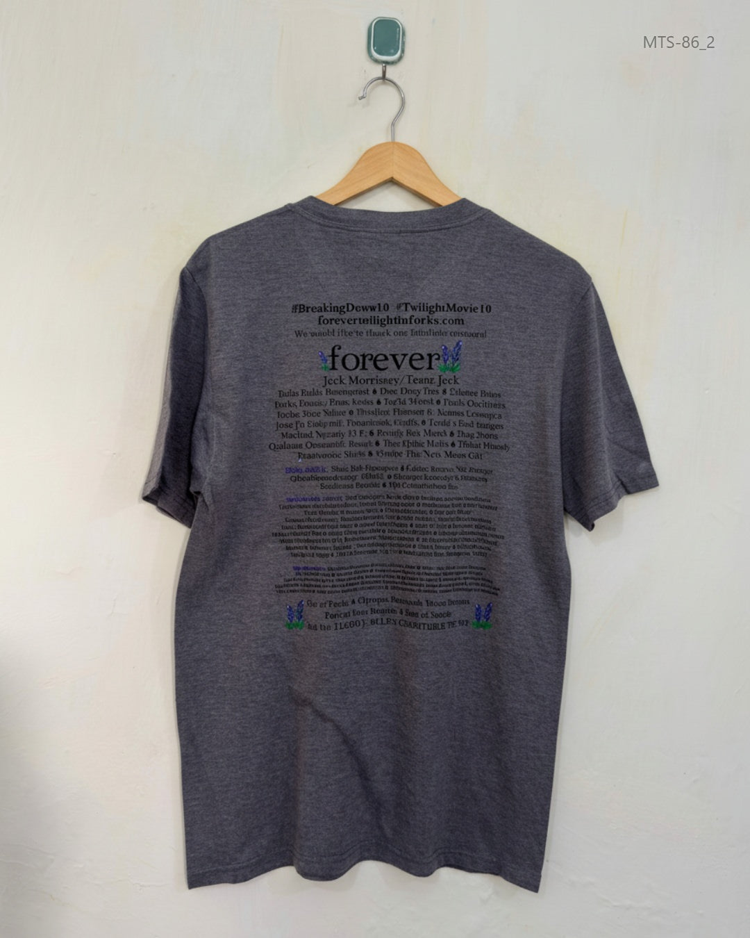 Shop Premium Condition Grey Polyester Mens Tshirts by DIST RICT for Men at OTS - Online Thrift Store Pakistan (MTS-86)
