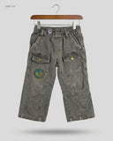 UK Imported secondhand Boys Summer Bottoms - SMALL GANG brand, Green Cotton, Excellent condition, for Boys - Online Thrift Store Karachi Pakistan