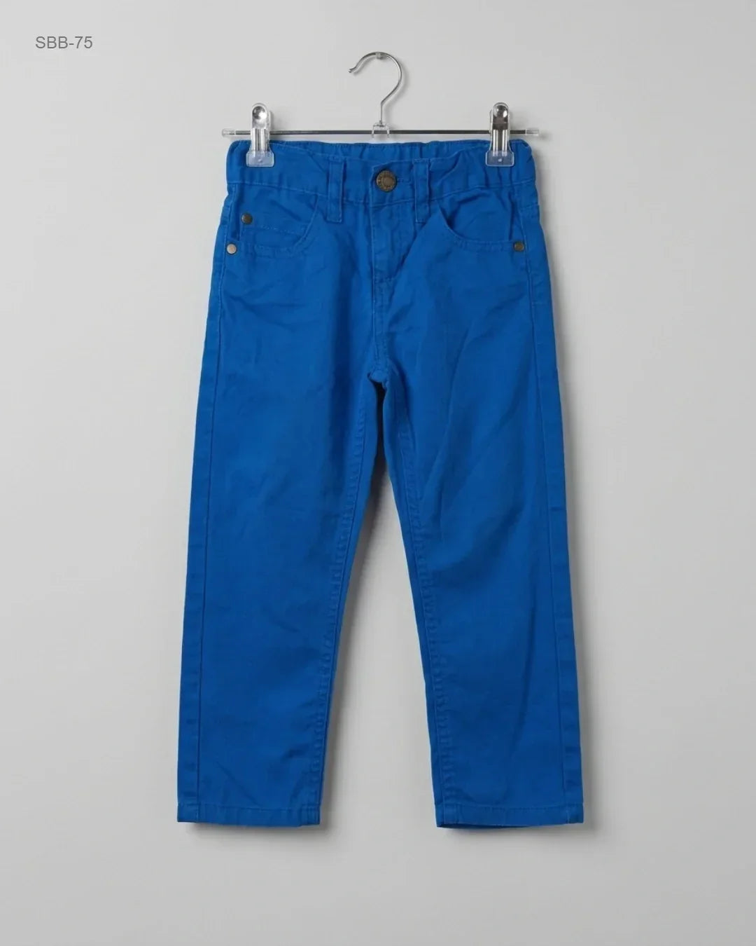 UK Imported secondhand Boys Summer Bottoms - LUPILU brand, Blue Cotton, Premium condition, for Boys - Online Thrift Store Lahore Pakistan