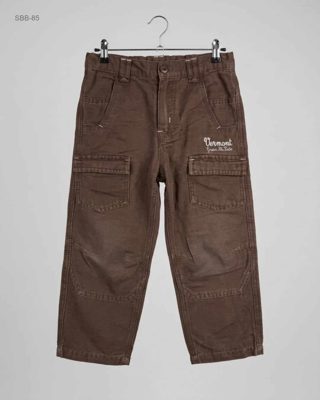 Shop Premium Boys Summer Bottoms by PRINATAL | Preloved Branded Clothes | Brown Cotton | Boys | OTS Thrift Store Lahore Pakistan