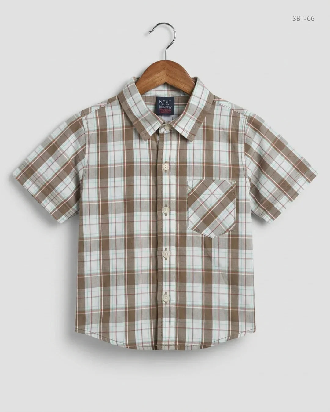 Secondhand Branded Boys Summer Tops by Next, Brown Cotton fabric, Premium condition, for Boys - Online Thrift Shop Peshawar Pakistan