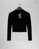 Summer Crop Tops | New Look | Preloved Branded | Black Cotton | Premium | OTS Thrift Store Lahore Pakistan
