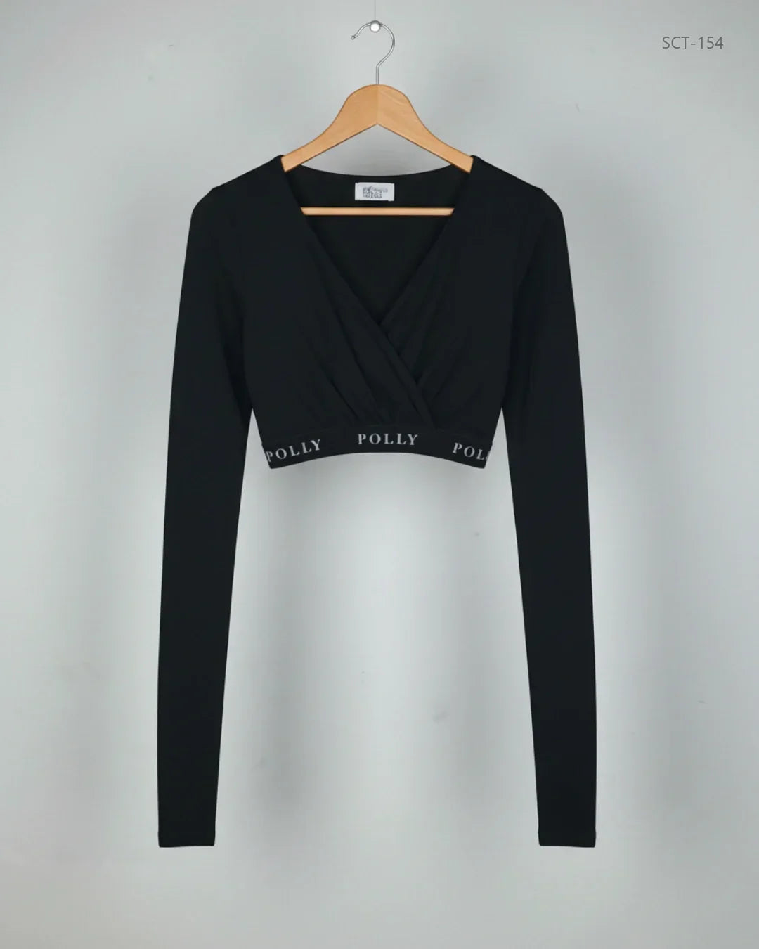 Shop Premium Summer Crop Tops by OH Polly | Preloved Branded Clothes | Black Cotton | Womens | OTS Thrift Store Karachi Pakistan