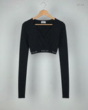 Shop Premium Summer Crop Tops by OH Polly | Preloved Branded Clothes | Black Cotton | Womens | OTS Thrift Store Karachi Pakistan