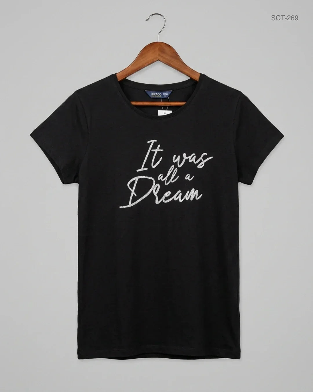 Secondhand Branded Summer Crop Tops by Pep&Co, Black Cotton fabric, Premium condition, for Womens - Online Thrift Shop Islamabad Pakistan