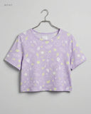 UK Imported secondhand Summer Crop Tops - Primark brand, Purple Polyester, Premium condition, for Womens - Online Thrift Store Lahore Pakistan