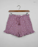 Secondhand Branded Girls Summer Bottoms by TU, Purple Cotton fabric, Premium condition, for Girls - Online Thrift Shop Islamabad Pakistan