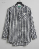 UK Imported secondhand Girls Summer Tops - UNITED COLOURS brand, Black & White Cotton, Premium condition, for Girls - Online Thrift Store Lahore Pakistan