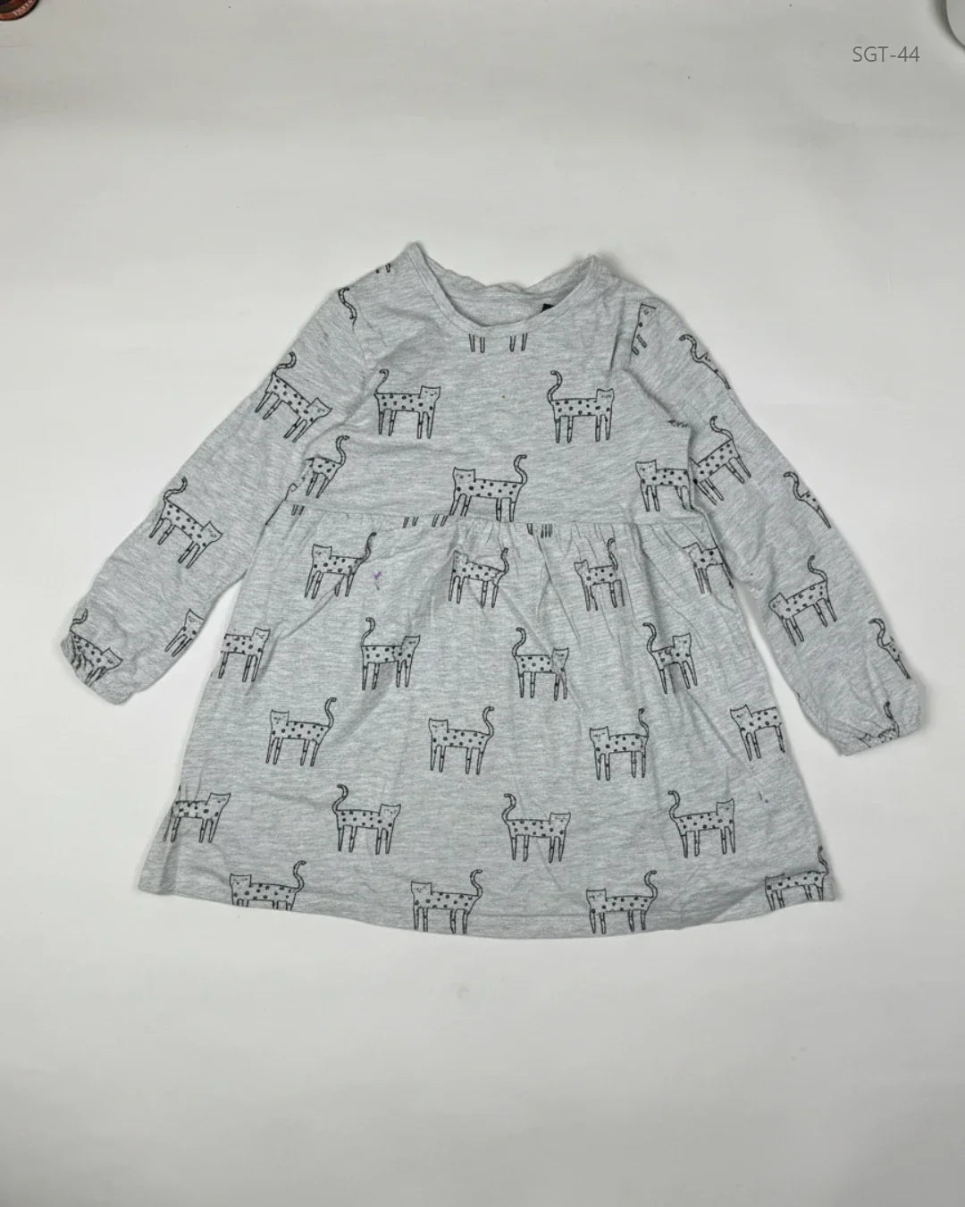 Preloved Premium Girls Summer Tops by George, Gray Cotton for Girls - OTS Thrift Shop Peshawar Pakistan