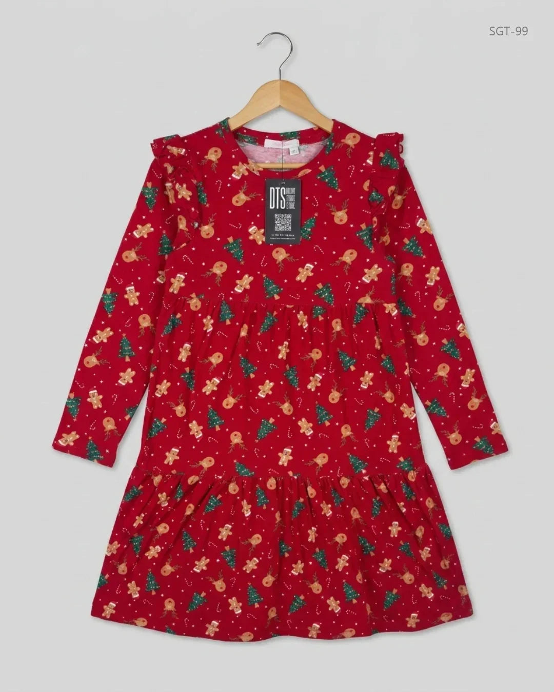 Secondhand Branded Girls Summer Tops by Primark, Red Polyester fabric, Premium condition, for Girls - Online Thrift Shop Lahore Pakistan