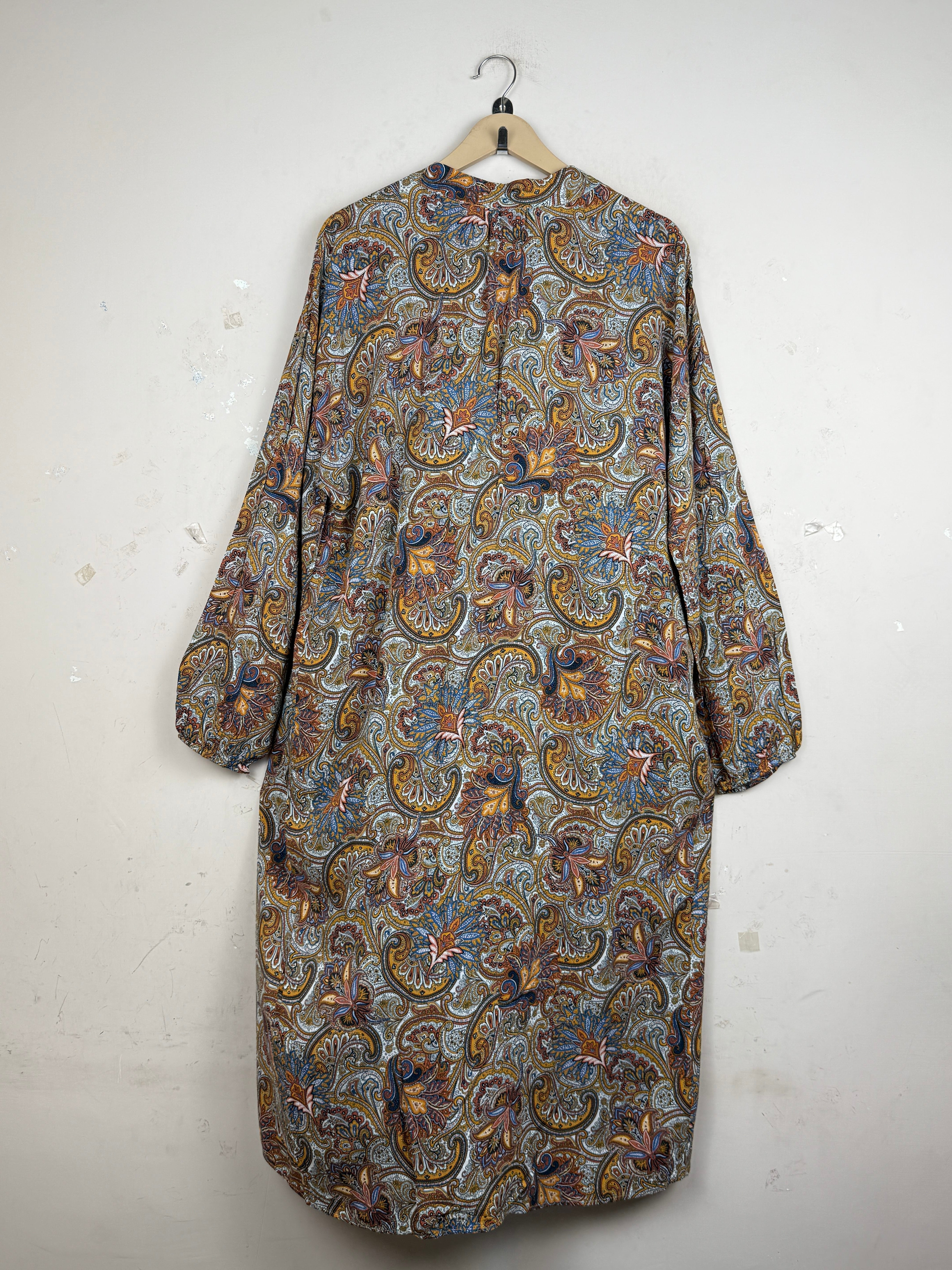 Order KAPPAHI Summer Kurti in Brown LAWN for Womens - Premium at Online Thrift Store Pakistan (SK-111)