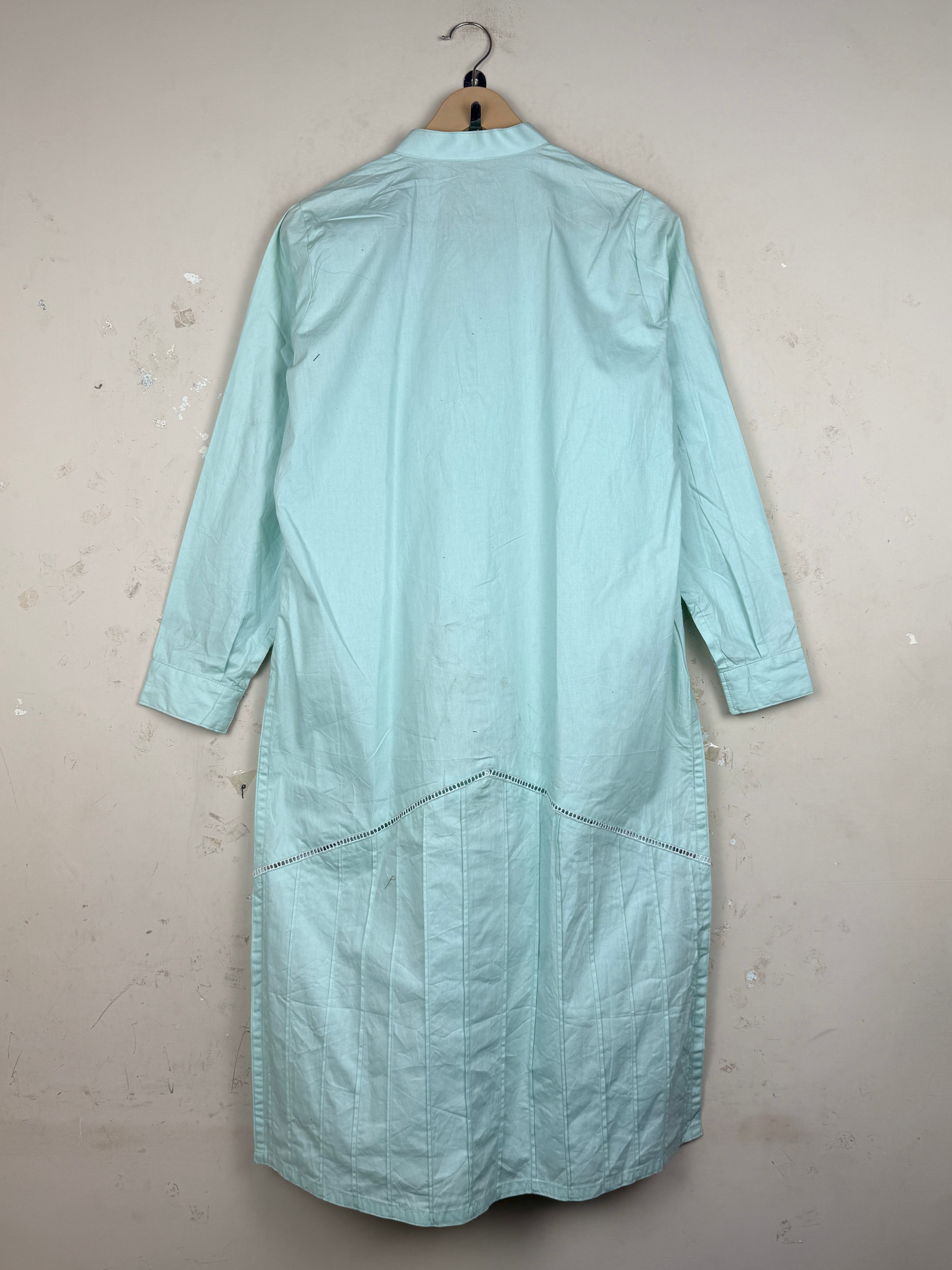 Buy Pistachio Cotton Summer Kurti by Unknown - Premium condition for Womens | Preloved OTS Pakistan (SK-121)