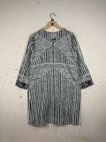 Premium Condition Summer Kurti | Preloved SAPPHIRE | Beige Cotton | Thrift Shop for Womens Islamabad Pakistan | OTS