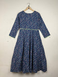 Buy Premium Summer Kurti in Blue LAWN by SASSAFRAS for Womens | OTS Thrift Store Pakistan