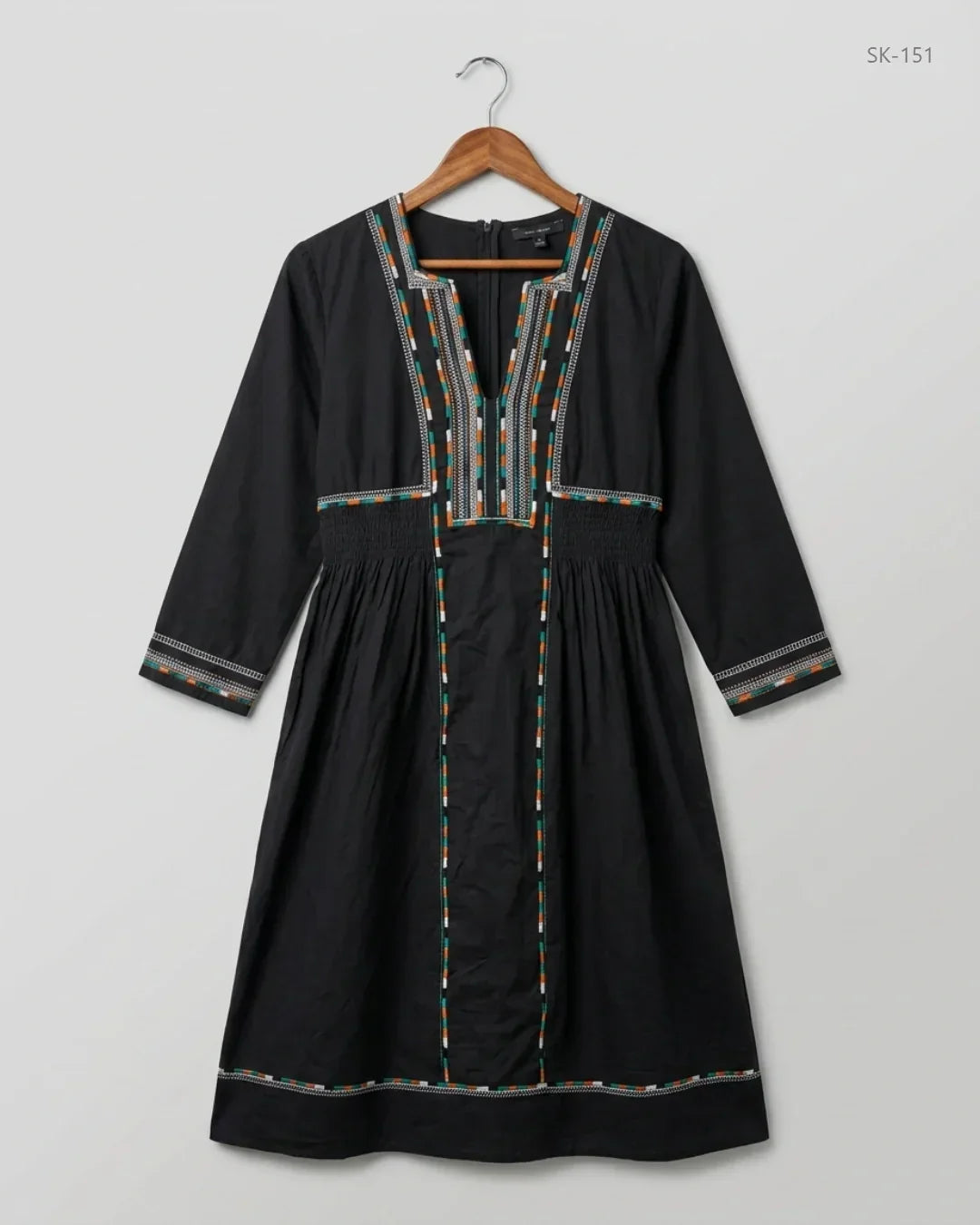 Premium Condition Summer Kurti | Preloved WEEKEND | Black Cotton | Thrift Shop for Womens Karachi Pakistan | OTS