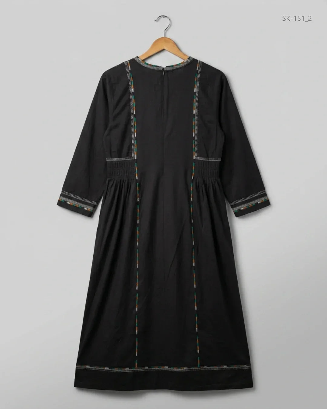 Buy Premium Summer Kurti in Black Cotton by WEEKEND for Womens | OTS Thrift Store Pakistan