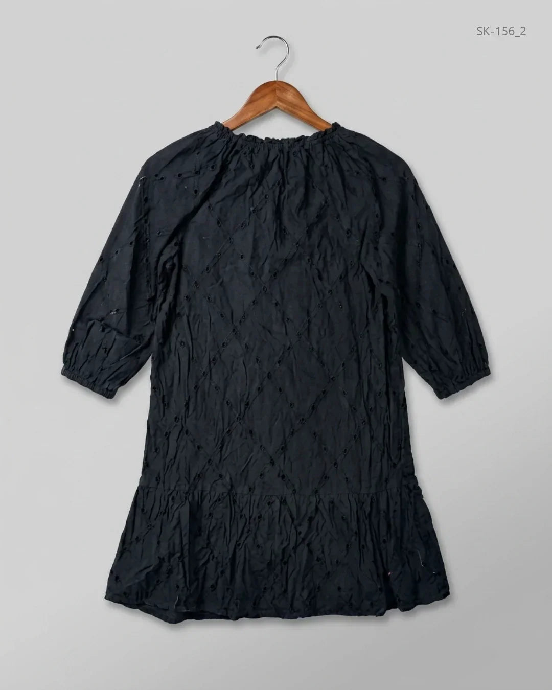 Buy Premium Summer Kurti in Black Cotton by Primark for Womens | OTS Thrift Store Pakistan
