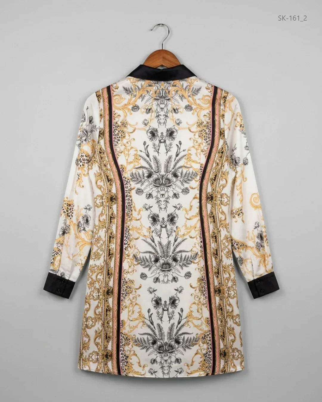 Shop Premium Condition Multi Silk Summer Kurti by Next for Womens at OTS - Online Thrift Store Pakistan (SK-161)