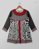 UK Imported secondhand Summer Kurti - CUT LABEL brand, Black Lawn, GOOD condition, for Womens - Online Thrift Store Peshawar Pakistan