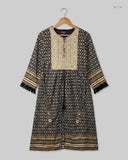 Premium Condition Summer Kurti | Preloved CUT LABEL | Black Cotton | Thrift Shop for Womens Peshawar Pakistan | OTS