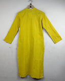 Buy Yellow Cotton Summer Kurti by W - Premium condition for | Preloved OTS Pakistan (SK-17)