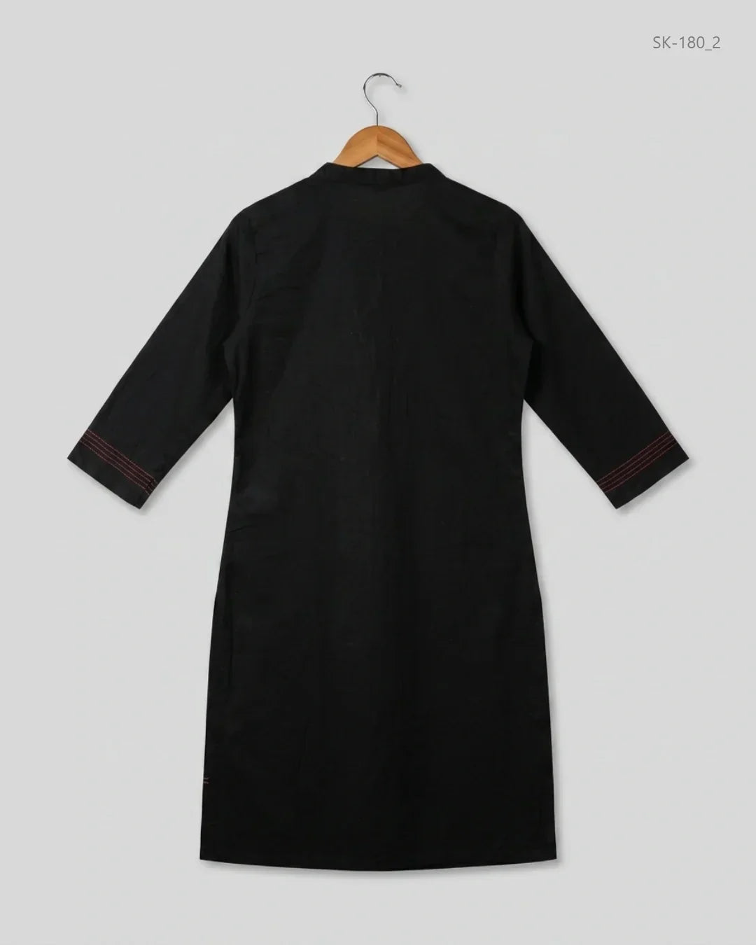 Buy Premium Summer Kurti in Black Lawn by KARIGARI for Womens | OTS Thrift Store Pakistan