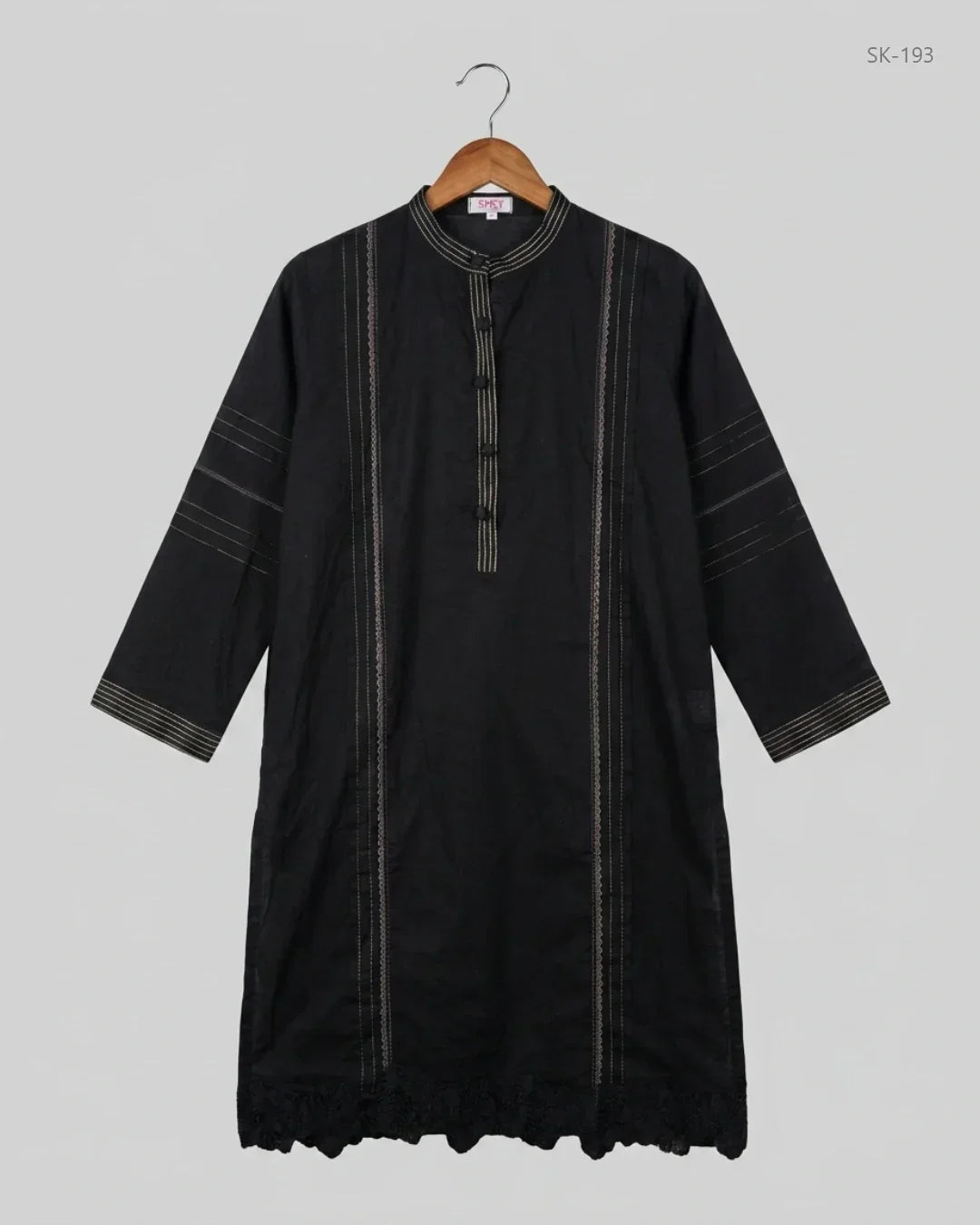 Premium Condition Summer Kurti | Preloved STYLO | Black Lawn | Thrift Shop for Womens Karachi Pakistan | OTS