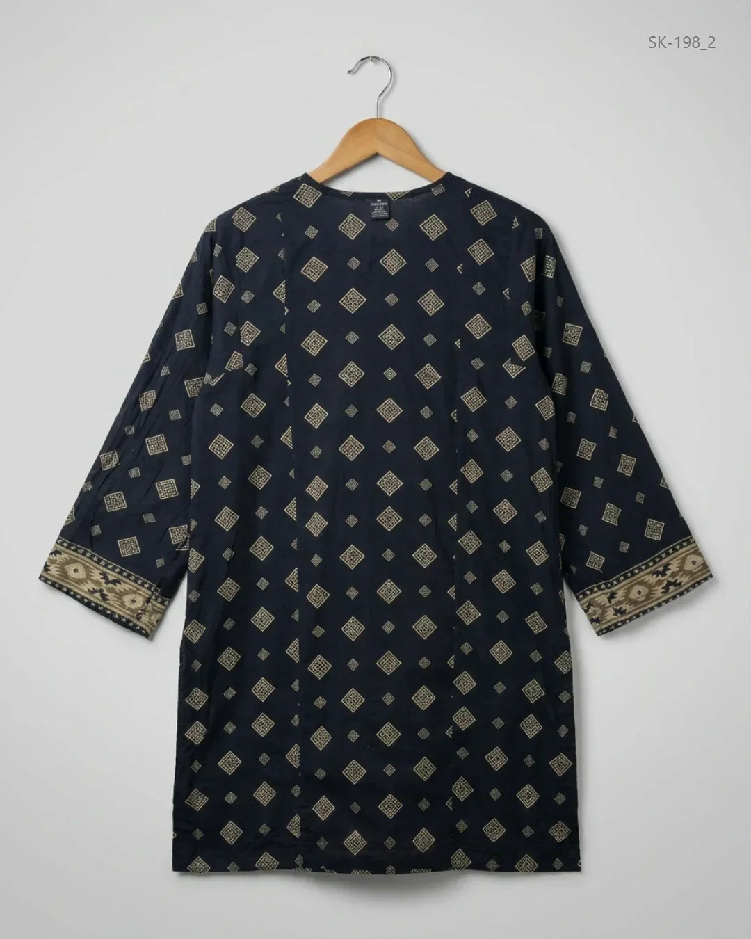 Buy Excellent Summer Kurti in Black Cotton by SAPPHIRE for Womens | OTS Thrift Store Pakistan
