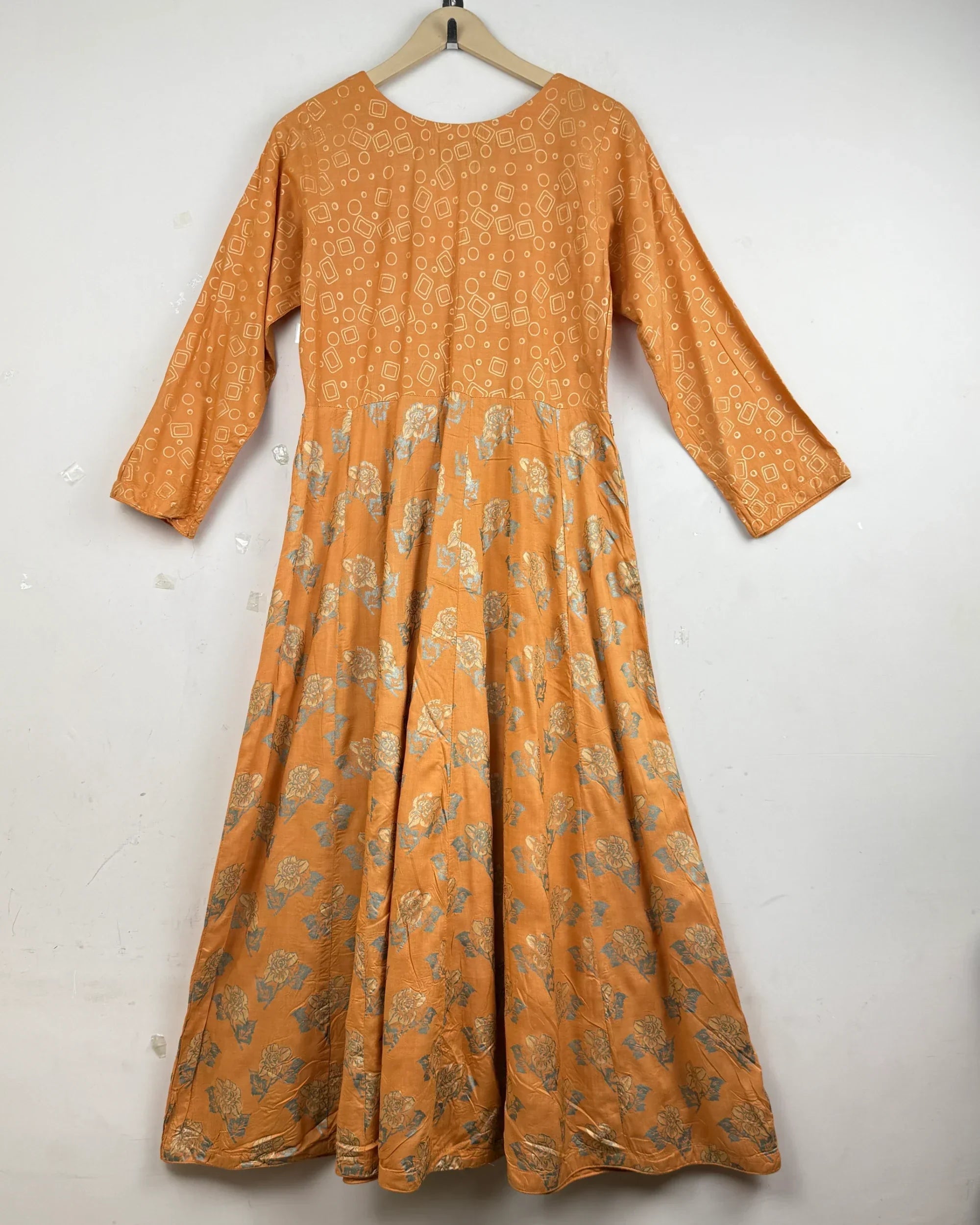 Order MAHIR Summer Kurti in Orange ARABIAN LAWN for - Excellent at Online Thrift Store Pakistan (SK-19)