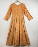 Order MAHIR Summer Kurti in Orange ARABIAN LAWN for - Excellent at Online Thrift Store Pakistan (SK-19)