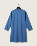 Buy Premium Summer Kurti in Blue Cotton by KHAADI for Womens | OTS Thrift Store Pakistan