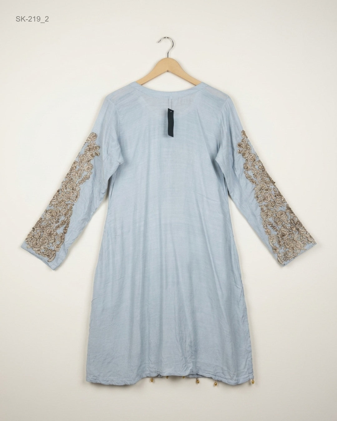 Buy Excellent Summer Kurti in Grey soft cotton by CUT LABEL for Womens | OTS Thrift Store Pakistan