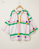 Summer Kurti | CUT LABEL | Preloved Branded | White cotton | Premium | OTS Thrift Store Peshawar Pakistan