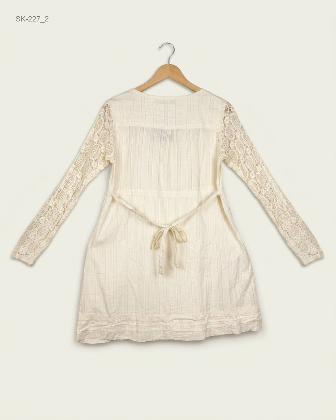 Find Premium OffWhite Summer Kurti by Atmosphere for Womens | Shop OTS Thrift Store Pakistan (SK-227)