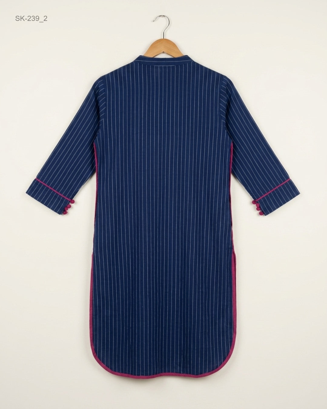 Buy Blue Khadhar Summer Kurti by ETHNIC - Premium condition for Womens | Preloved OTS Pakistan (SK-239)