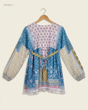 Buy Multi KHD Summer Kurti by ZAUS FASHION - Premium condition for Womens | Preloved OTS Pakistan (SK-240)