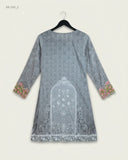 Find Excellent Gray Summer Kurti by CUT LABEL for Womens | Shop OTS Thrift Store Pakistan (SK-245)