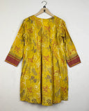 Buy Premium Summer Kurti in Yellow LAWN by Cut Label for | OTS Thrift Store Pakistan