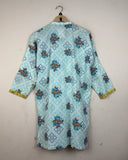 Buy SkyBlue LAWN Summer Kurti by BONANZA SATRANGI - Premium Plus condition for | Preloved OTS Pakistan (SK-48)