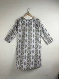 Secondhand Branded Summer Kurti by Cut Label, Multi Lawn fabric, Premium condition, for Women - Online Thrift Shop Karachi Pakistan