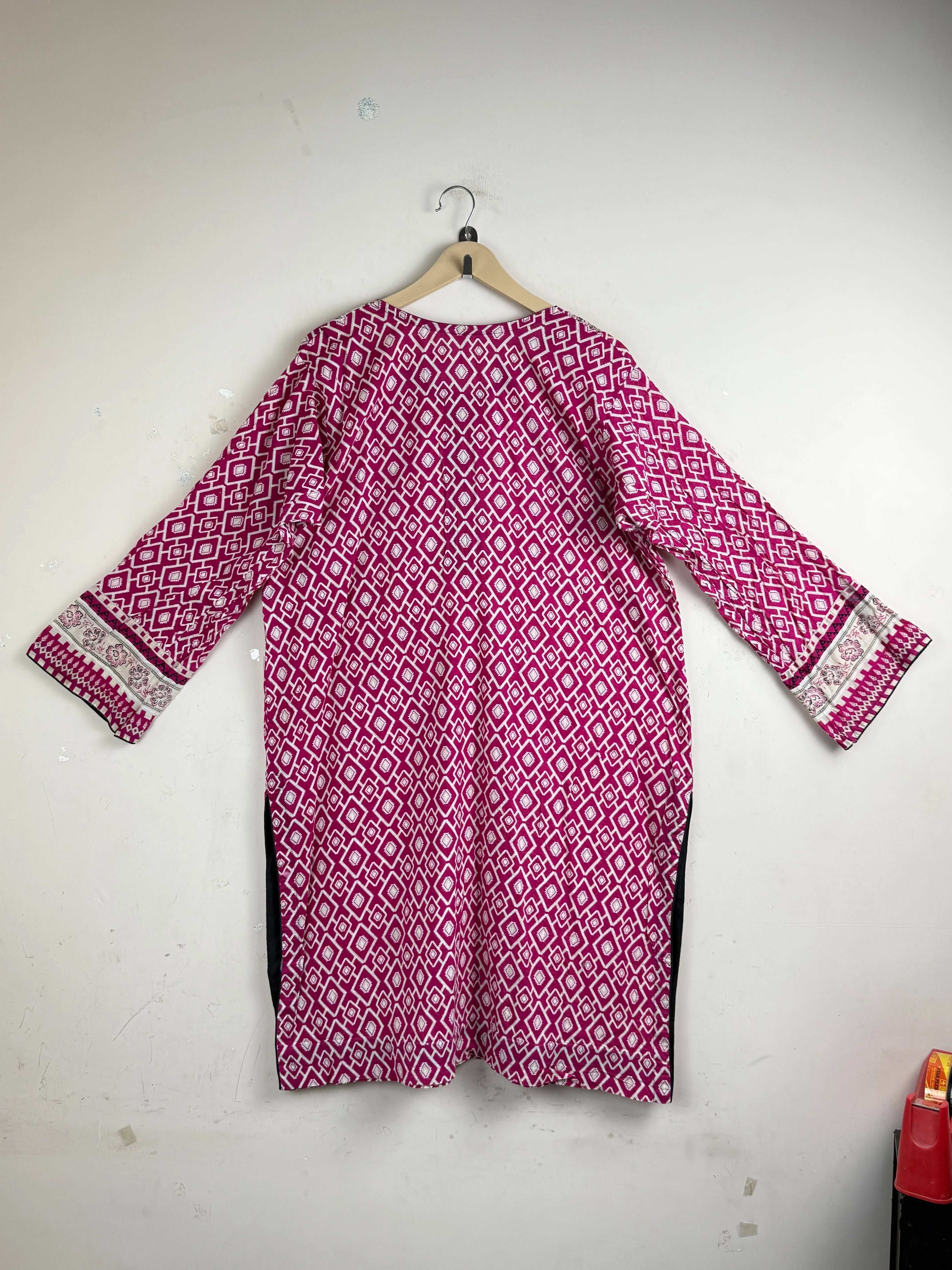 Order Unknow Summer Kurti in Ruby lawn for Women - Premium at Online Thrift Store Pakistan (SK-74)