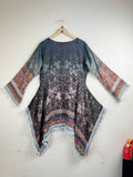 Buy Excellent Summer Kurti in Multi Cotton by Simrans for Women | OTS Thrift Store Pakistan