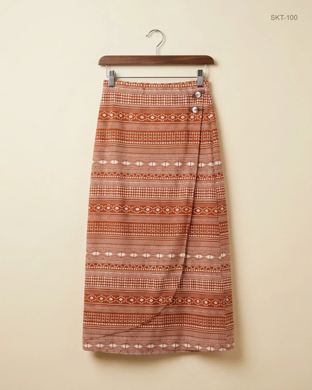 Premium Condition Women's skirts | Preloved CUT LABEL | Brown Cotton | Thrift Shop for Womens Islamabad Pakistan | OTS