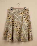UK Imported secondhand Women's skirts - CUT LABEL brand, Beige Cotton, Premium condition, for Womens - Online Thrift Store Karachi Pakistan