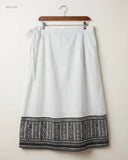 Women's skirts | CUT LABEL | Preloved Branded | White Cotton | Premium | OTS Thrift Store Lahore Pakistan