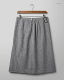 UK Imported secondhand Women's skirts - Elvi brand, Gray Cotton, Premium condition, for - Online Thrift Store Karachi Pakistan
