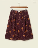 Preloved Premium Women's skirts by Marks & Spencer, Maroon Viscose for Womens - OTS Thrift Shop Peshawar Pakistan