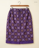 Secondhand Branded Women's skirts by CUT LABEL, Purple Cotton fabric, Premium condition, for Womens - Online Thrift Shop Karachi Pakistan